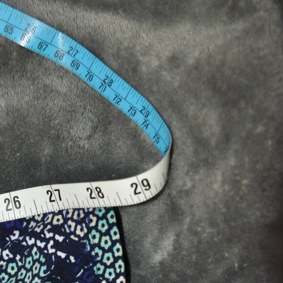 Lularoe colorful floral stretch pants leggings tall & curvy MEDIUM (195) - Picture 7 of 10